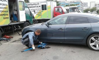 мобильный шиномонтаж, шиномонтаж вешняковская улица, шиномонтаж метро Новогиреево, шиномонтаж Новокосино Услуги шиномонтажа в Новогиреево, Новокосино, Выхино